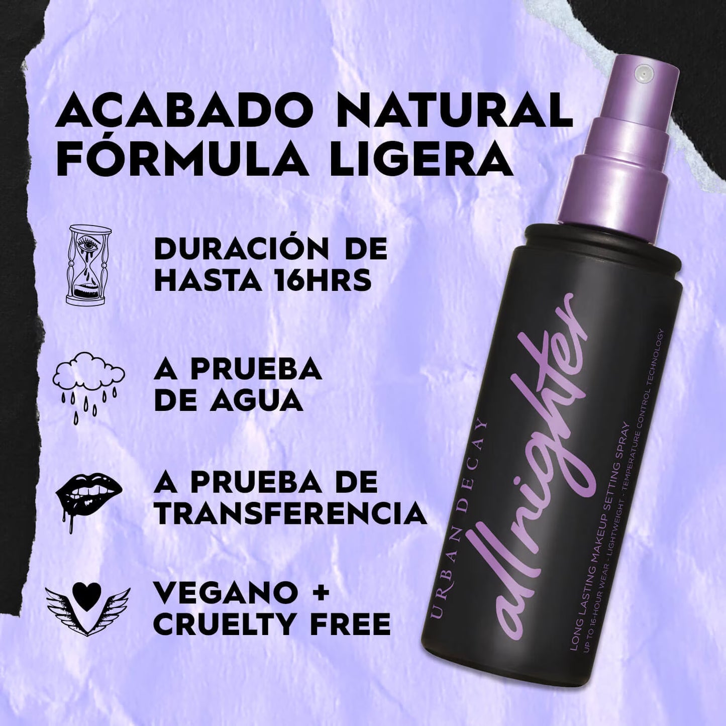 All Nighter Setting Spray - Fijador de maquillaje 118mL