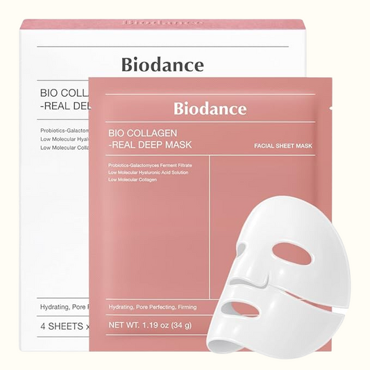 Bio-Collagen Real Deep Mask- Mascarilla de tela 4pz