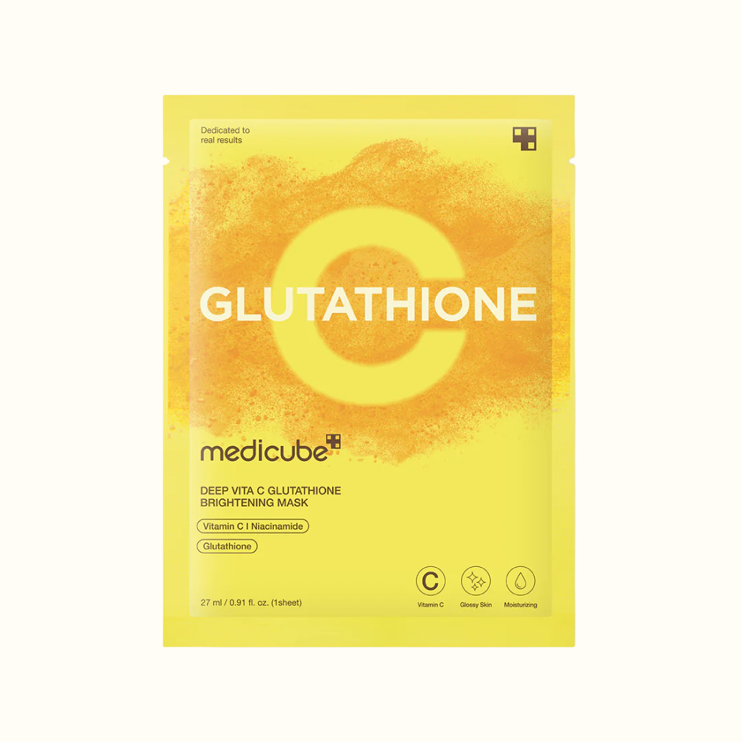 Medicube Deep Vita C Glutathione Brightening Mask