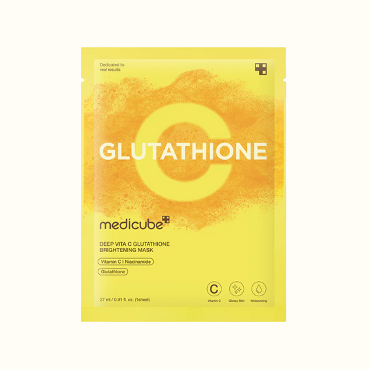 Medicube Deep Vita C Glutathione Brightening Mask