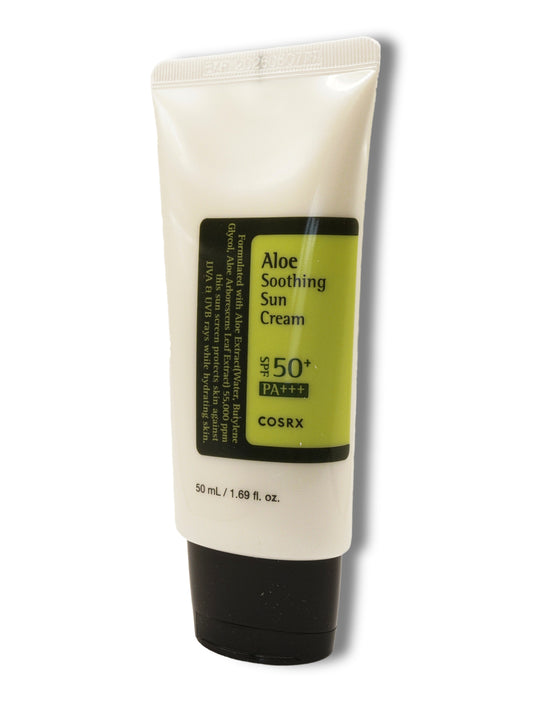 Aloe Soothing Sun Cream SPF50+ PA+++ - Protector solar calmante con aloe vera