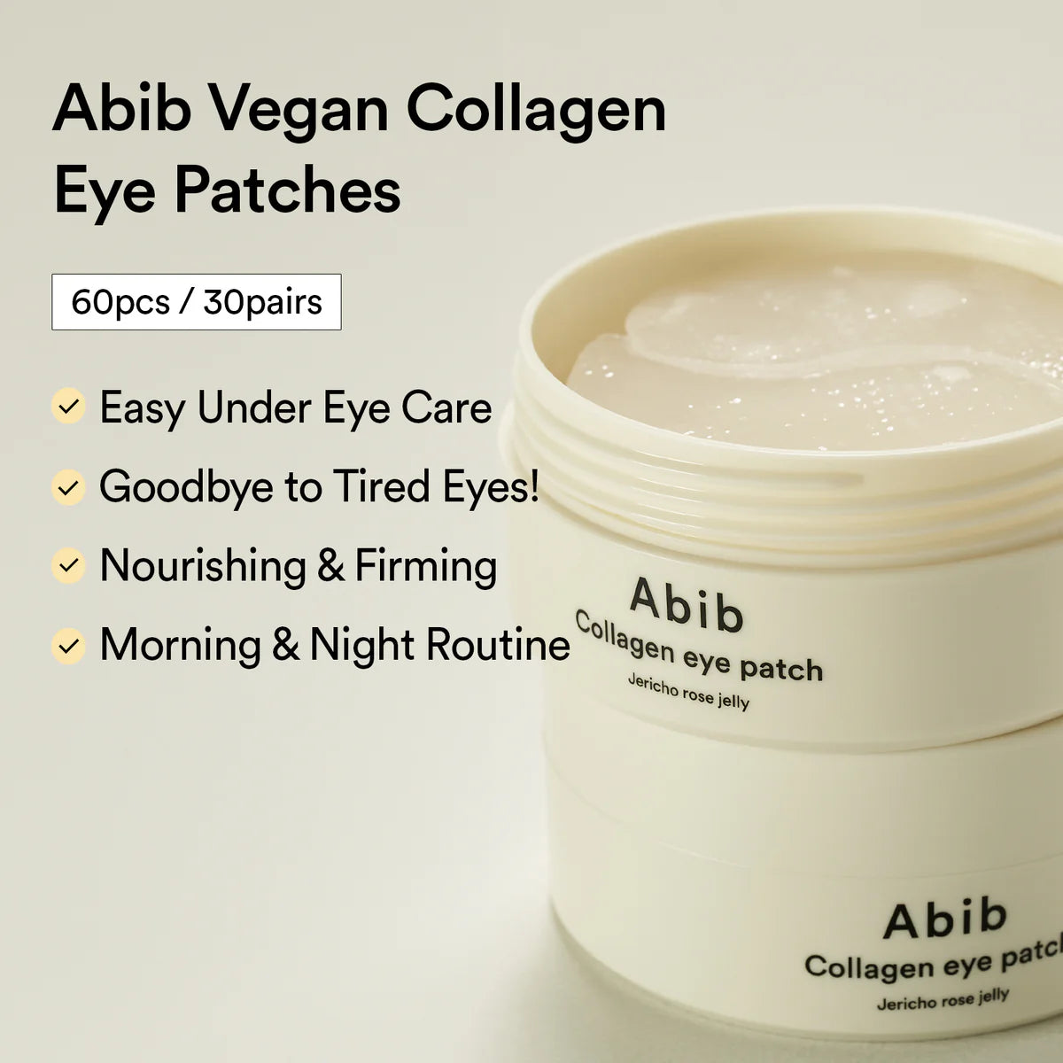 Collagen Eye Patch- Parches para ojos de colágeno