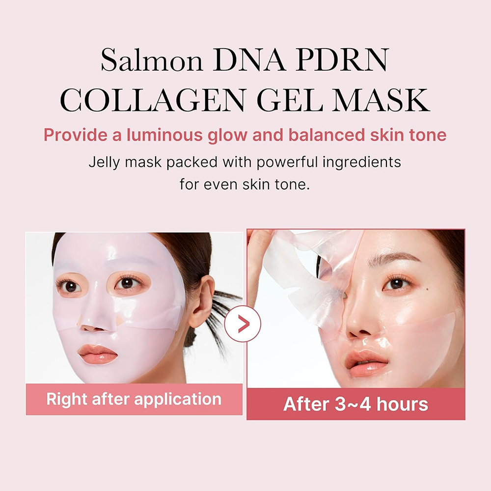 PDRN Pink Collagen Gel Mask- Mascarilla de Colágeno