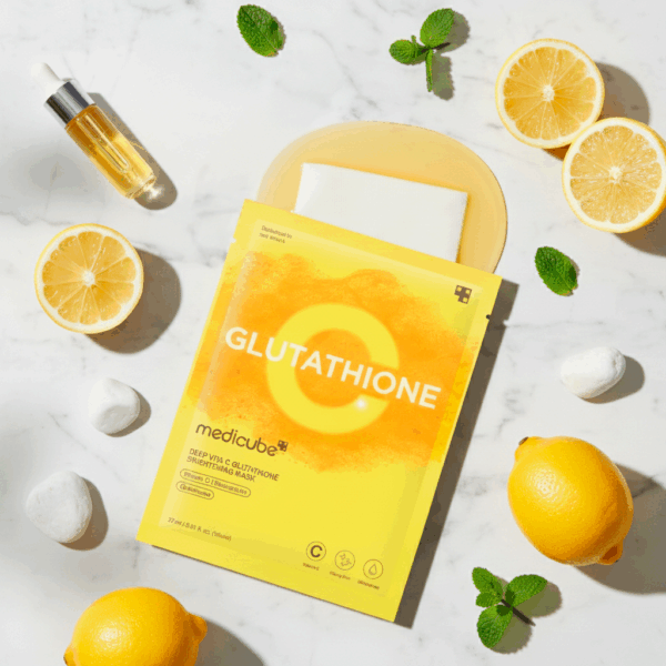 Medicube Deep Vita C Glutathione Brightening Mask