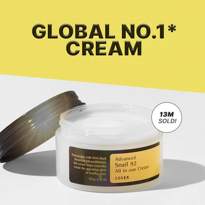 Advanced Snail 92 All in one Cream - Crema reparadora baba de caracol 100g