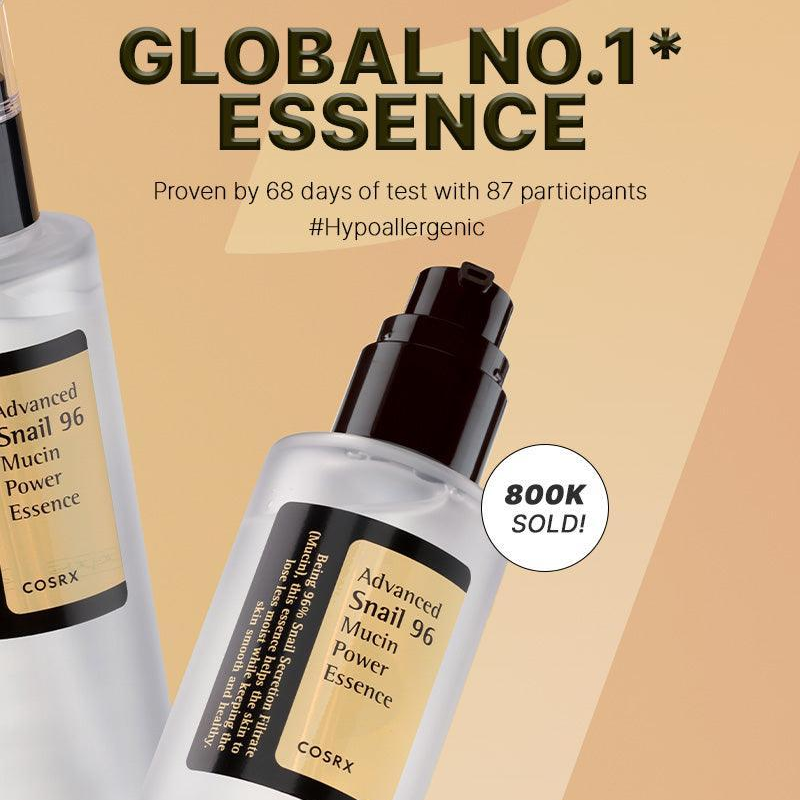 Advanced Snail 96 Mucin Power Essence - Esencia reparadora