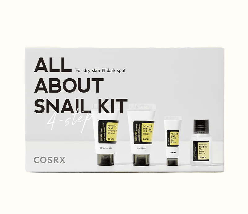 All about snail kit- Kit de Viaje