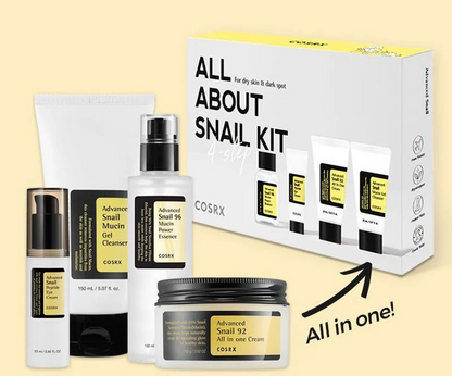 All about snail kit- Kit de Viaje