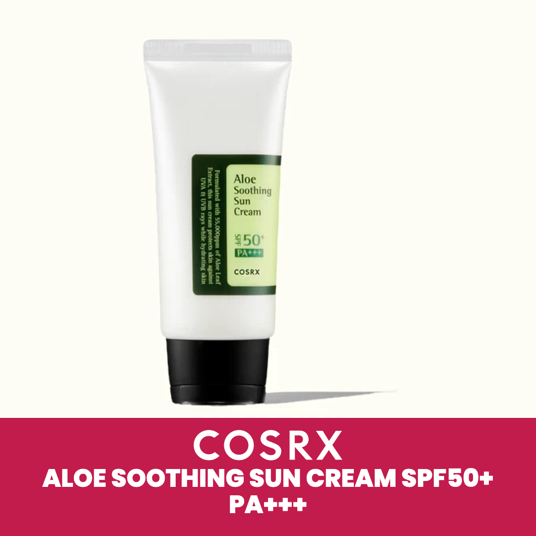 COSRX Aloe Soothing Sun Cream SPF50