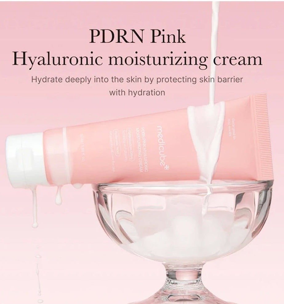 PDRN Pink Hyaluronic Moisturizing Cream- Crema hidratante 50mL