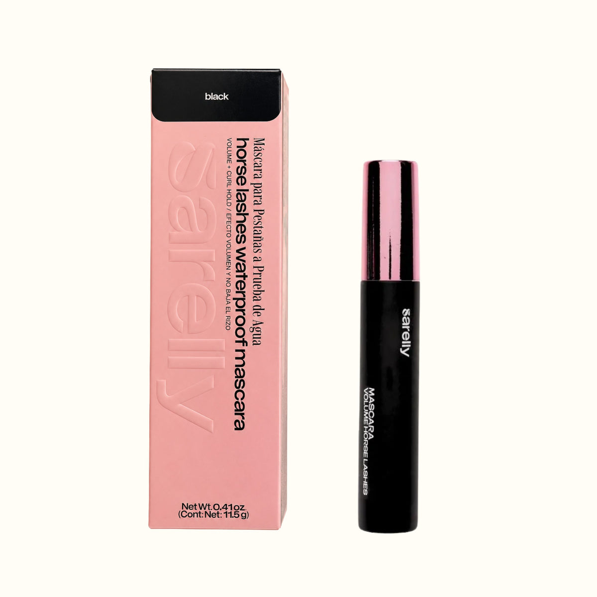 SARELLY Máscara Waterproof Horse Lashes